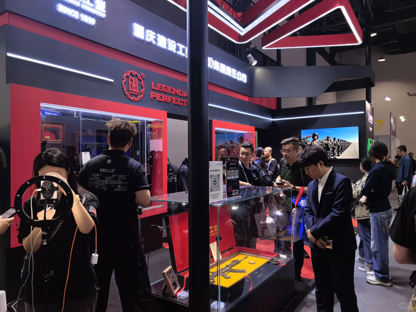 建设工业airsoft e&l 警博会~