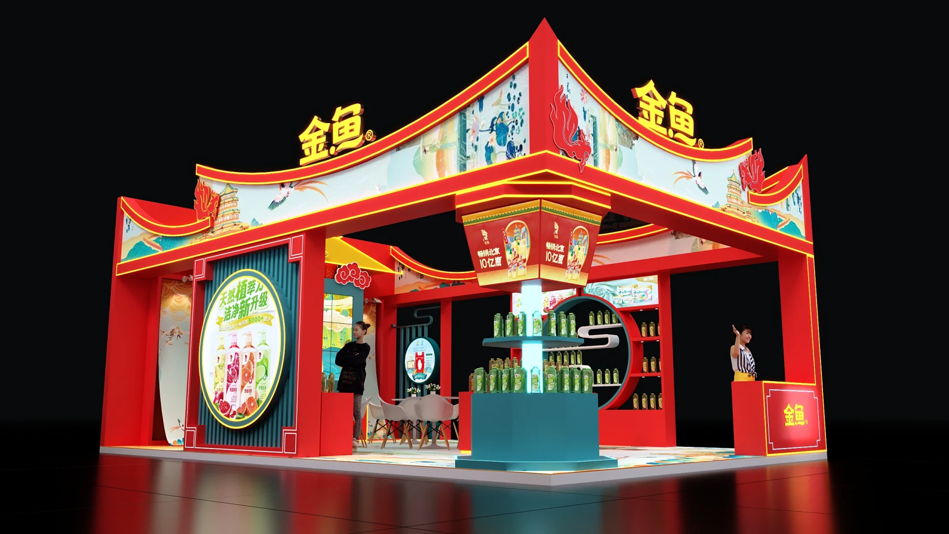 埃及展会设计搭建｜国外展台搭建一体服商