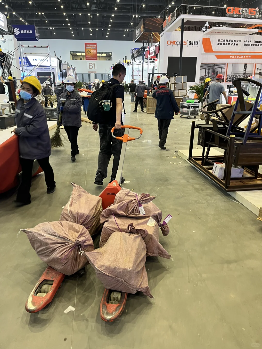 人生第一次参加展会