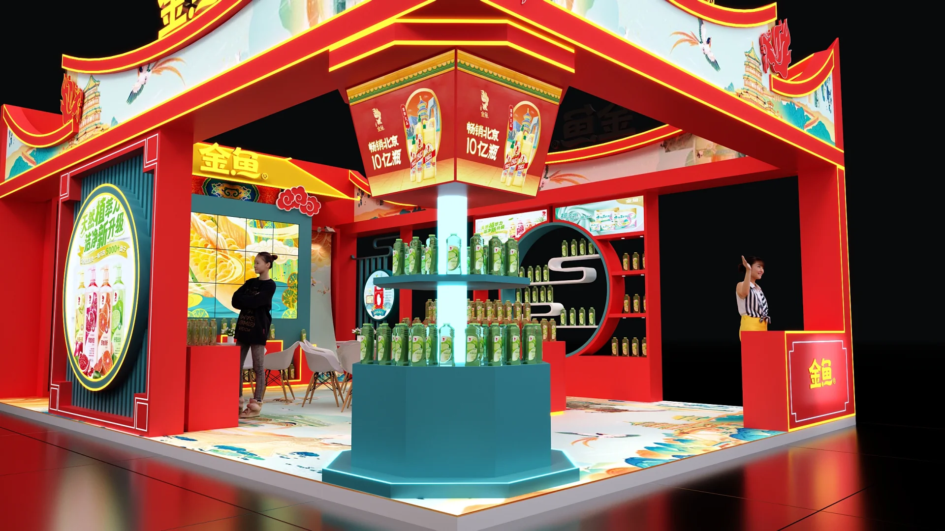 埃及展会设计搭建｜国外展台搭建一体服商