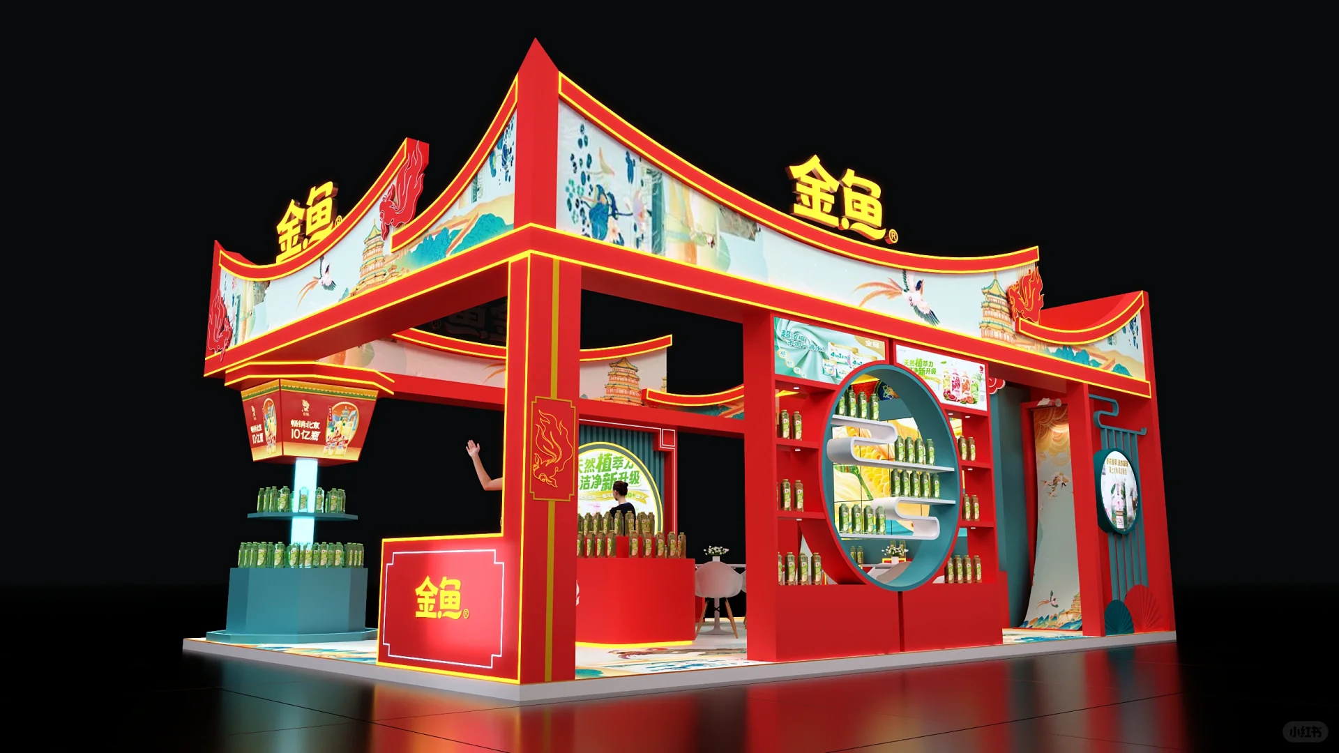 埃及展会设计搭建｜国外展台搭建一体服商