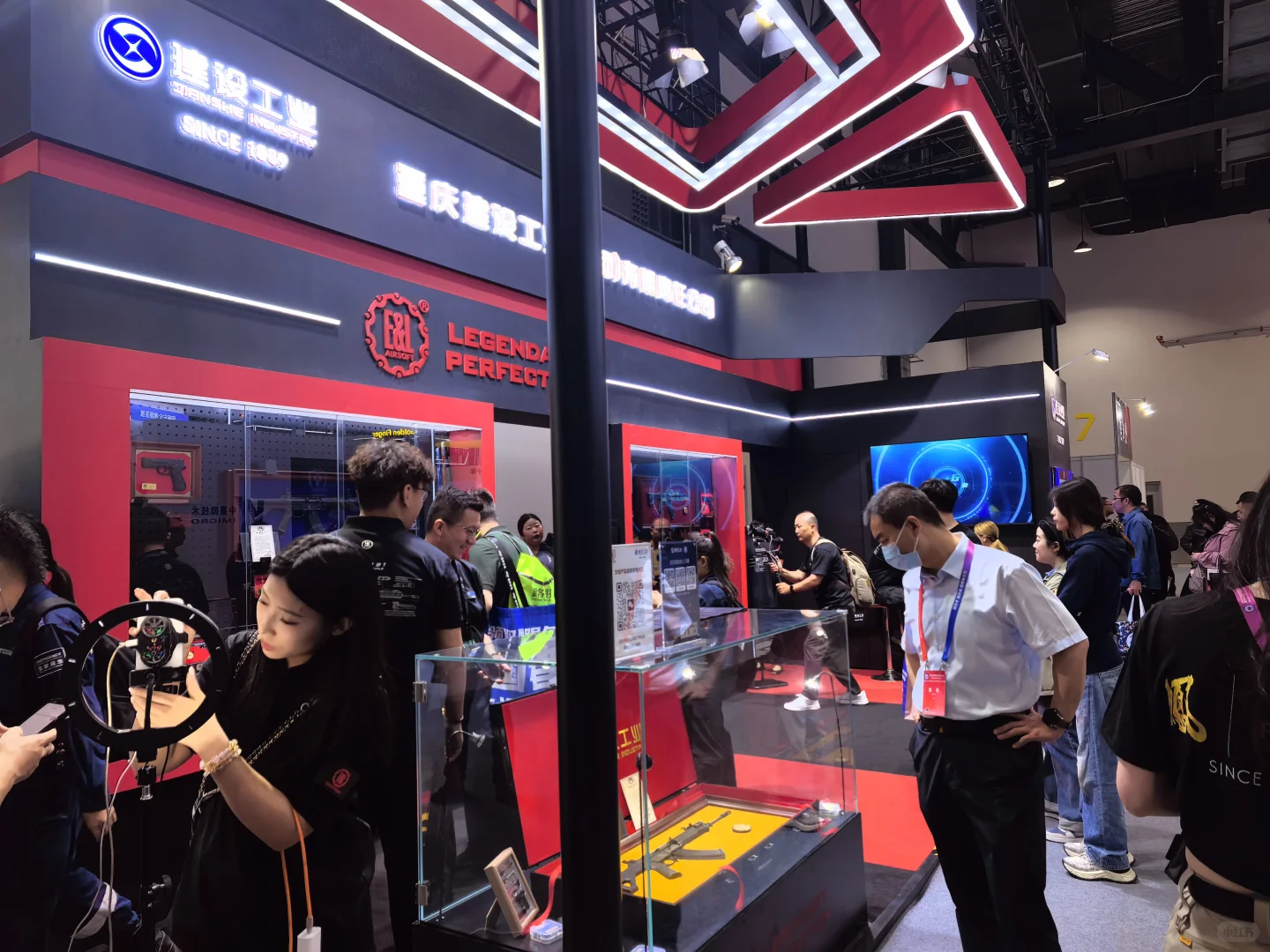 建设工业airsoft e&l 警博会~