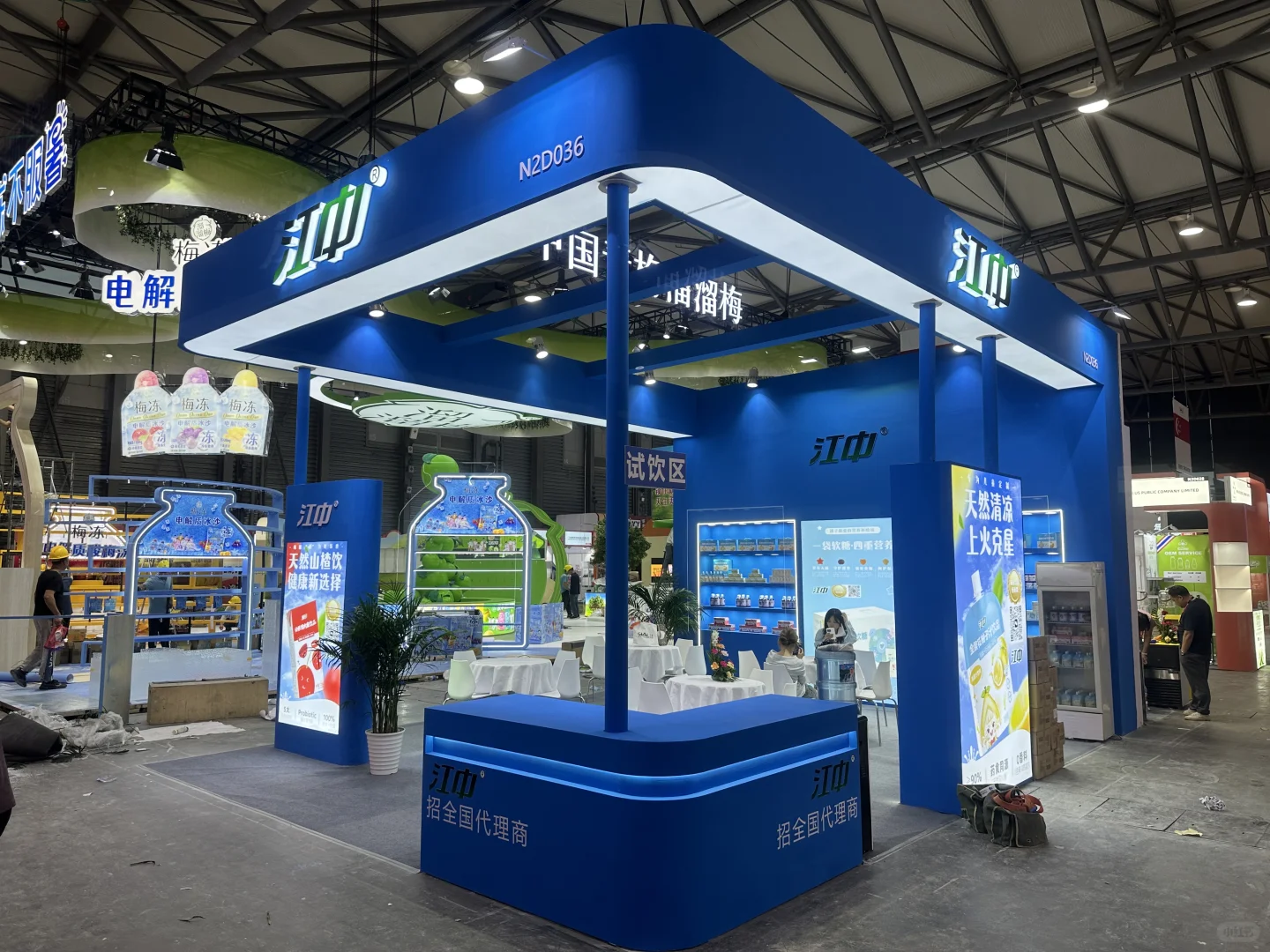 展会展台设计搭建｜上海西雅展｜方案展示