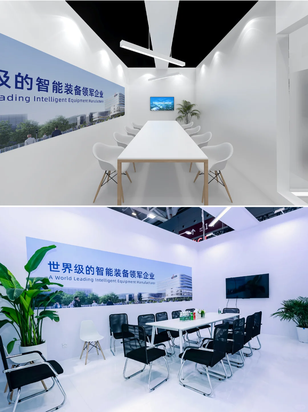 特装展台?国际电池展览会先导展台648㎡