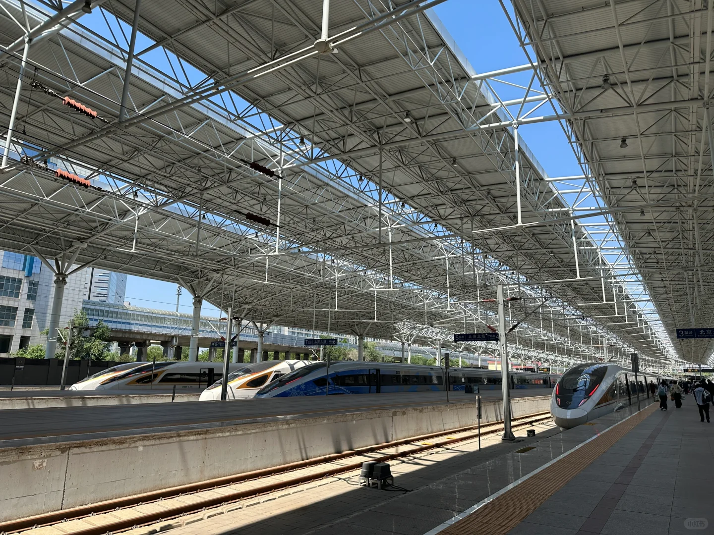 坐着高铁看北展