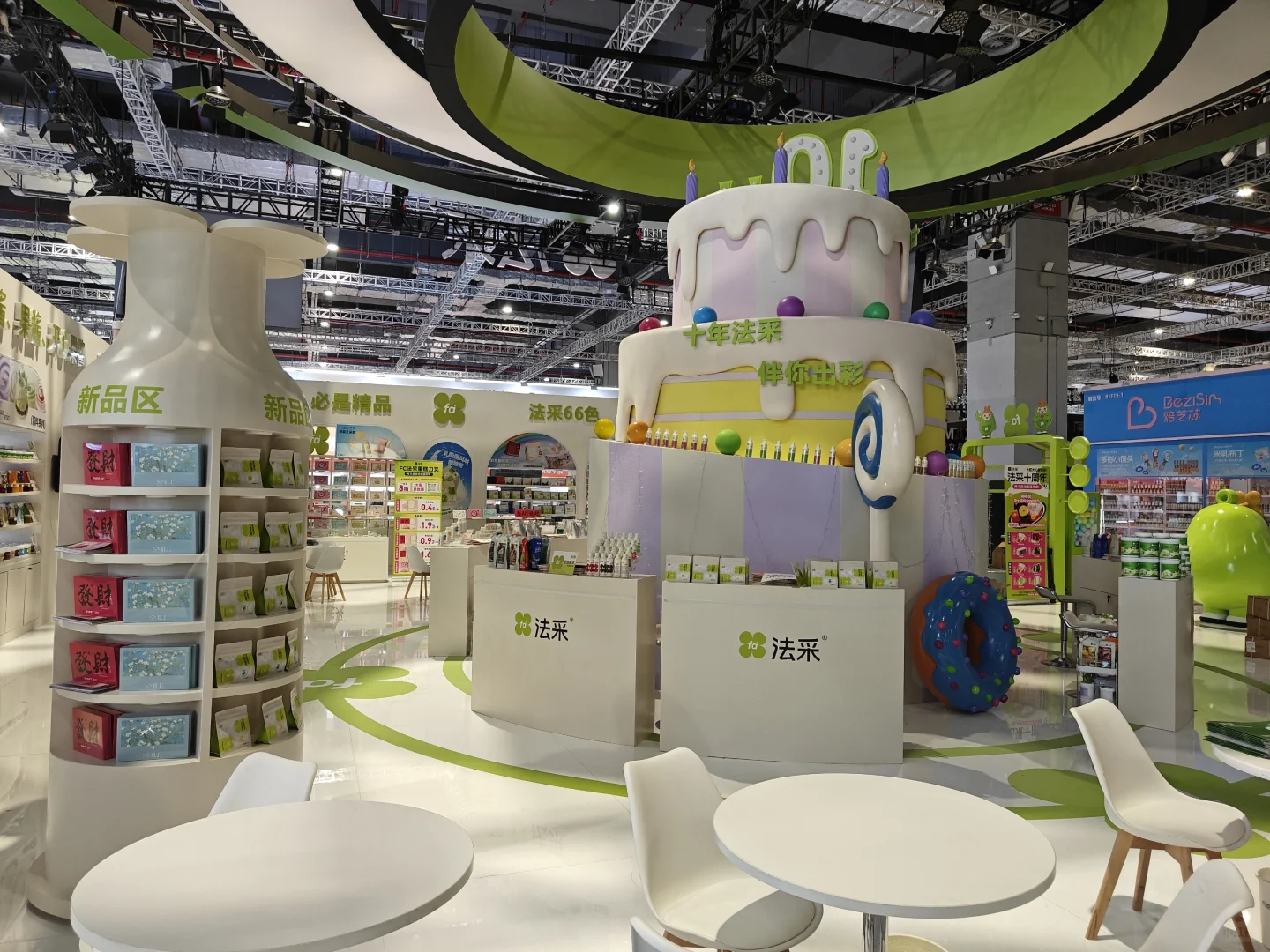 焙烤展?展览展台设计搭建1:1完美落地