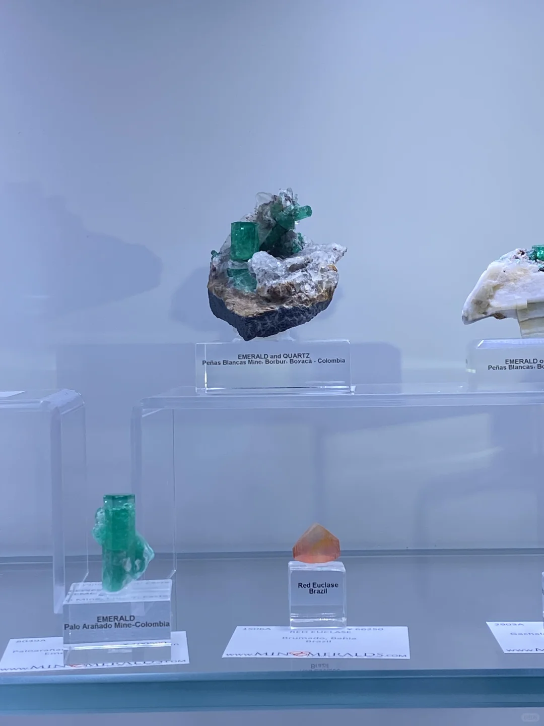 南京矿展上的一些宝石矿物