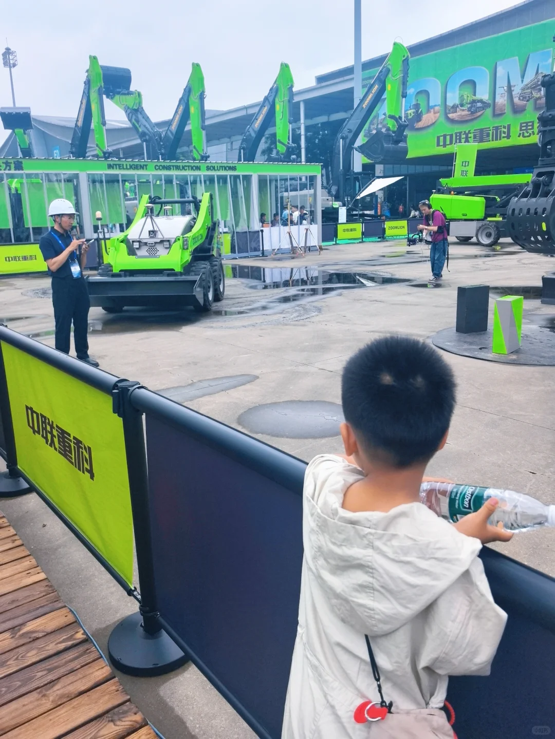 带娃看展——长沙国际工程机械展
