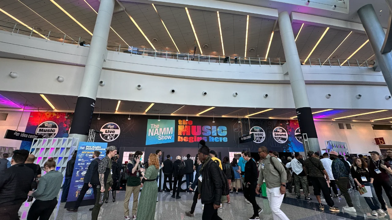 爱韵乐器参加2024美国NAMM SHOW 乐器展览会
