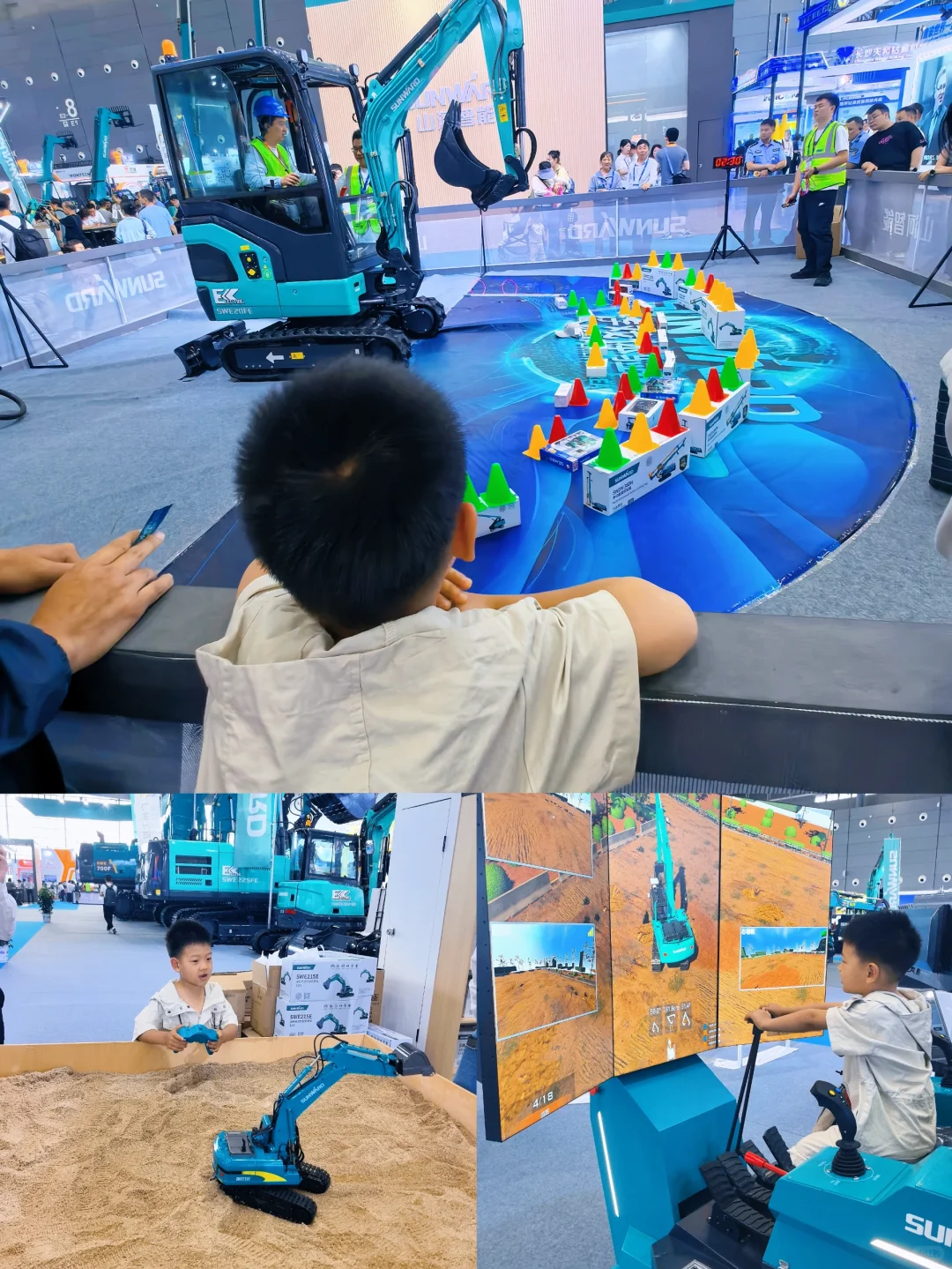带娃看展——长沙国际工程机械展