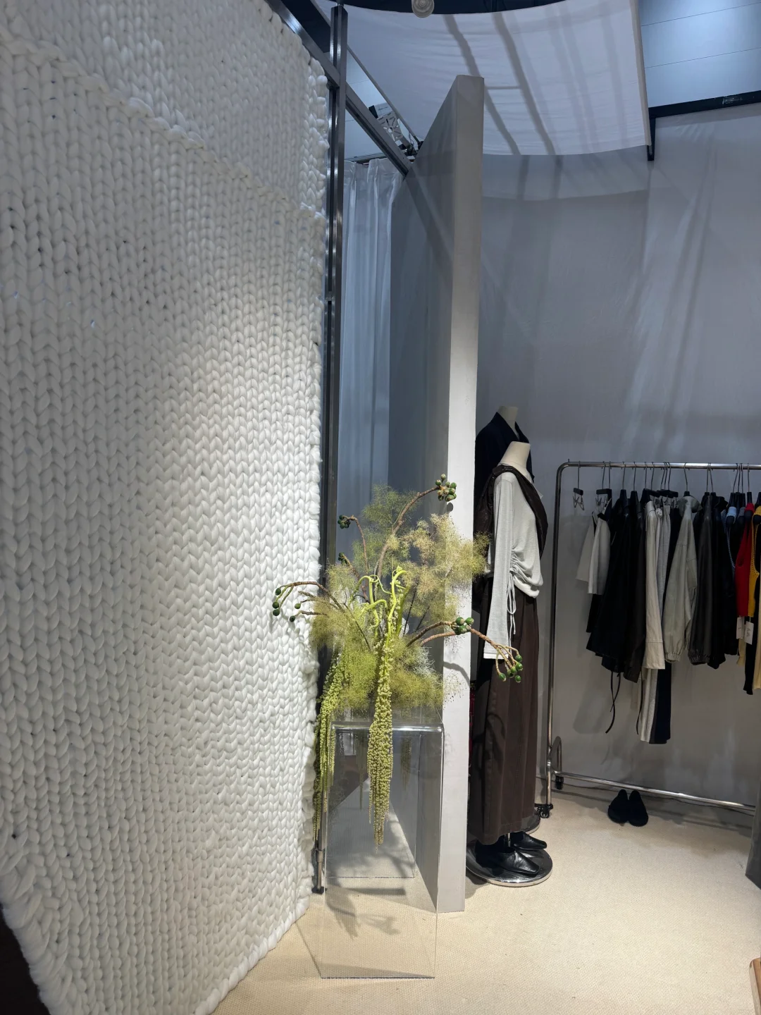 意法会展||展位设计⬇️手工编织门头