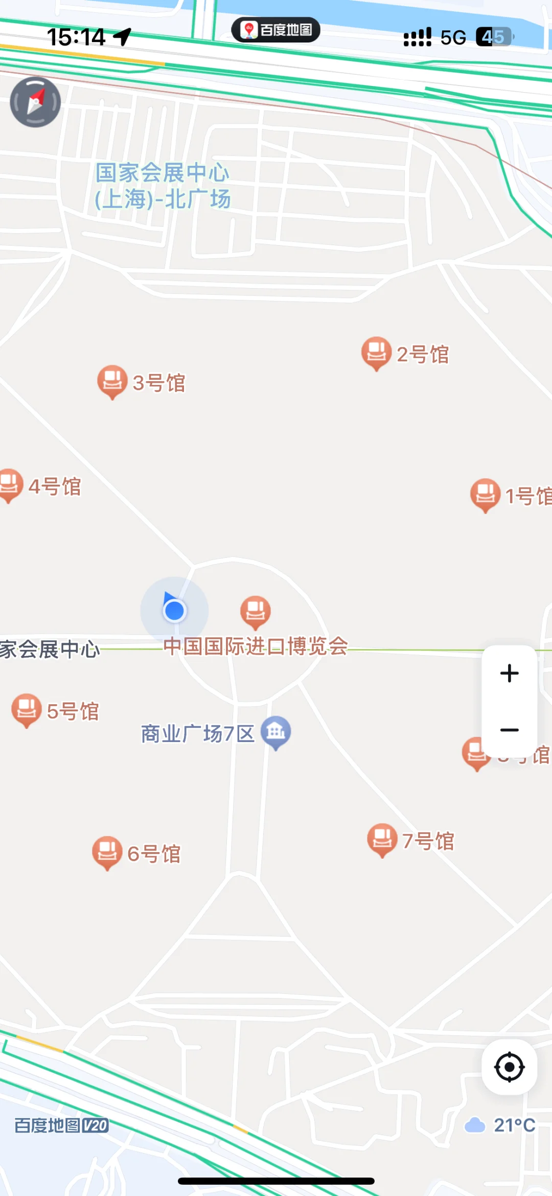 进博会展馆分布