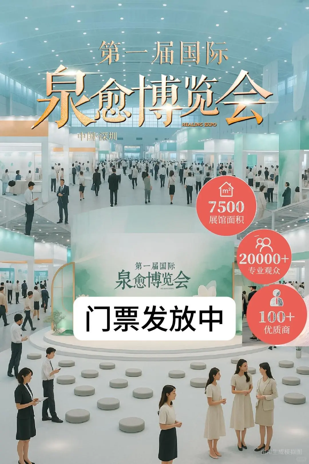 ?免费领票? 2W+人来深圳疗愈博览会