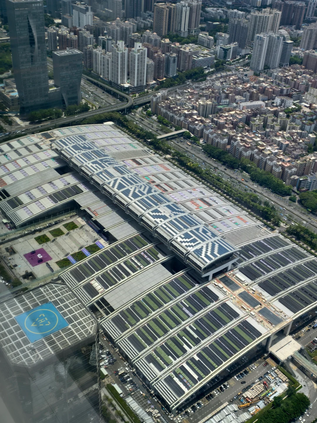 会展中心这些彩色的东西是啥