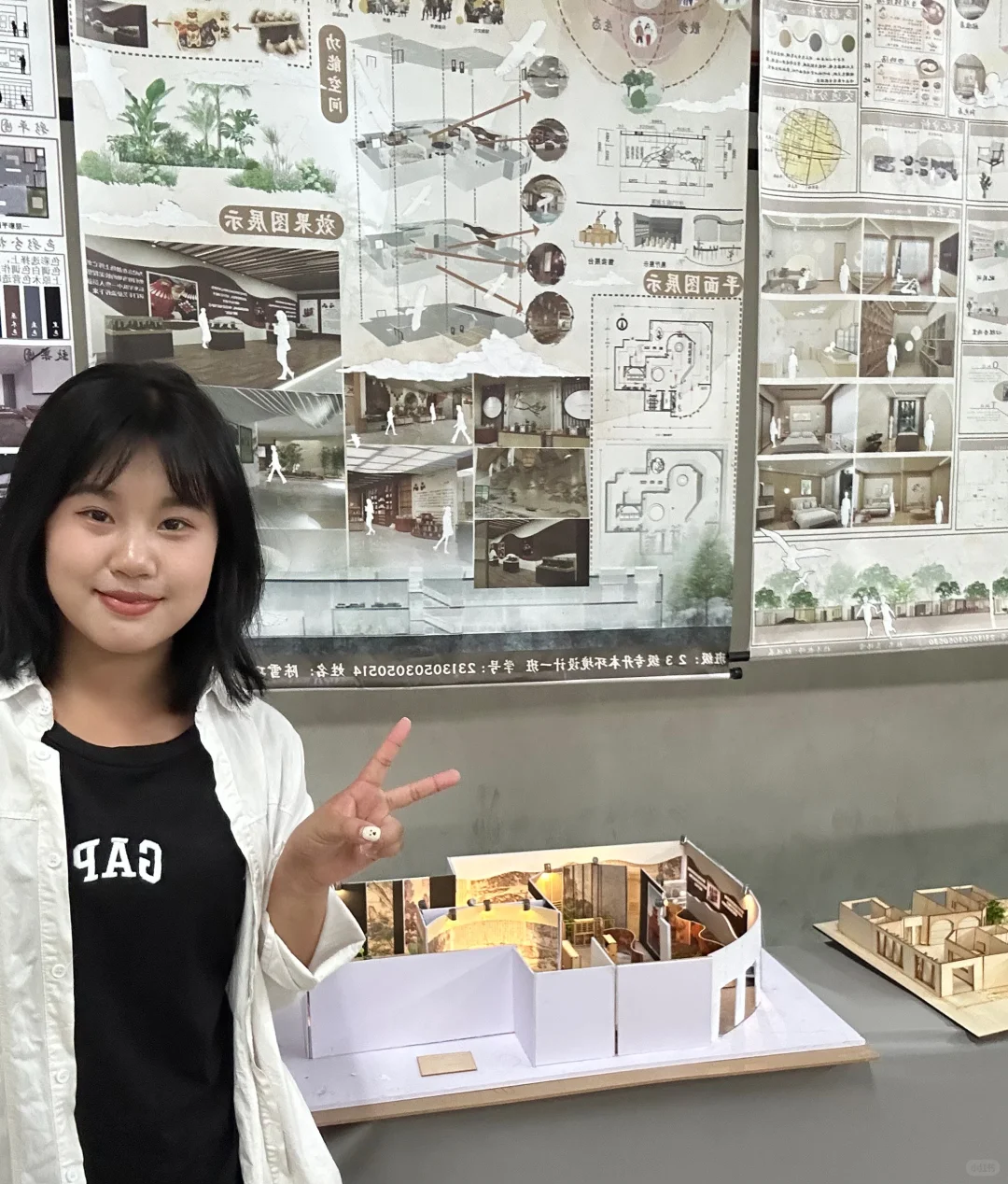 毕设展览结束～