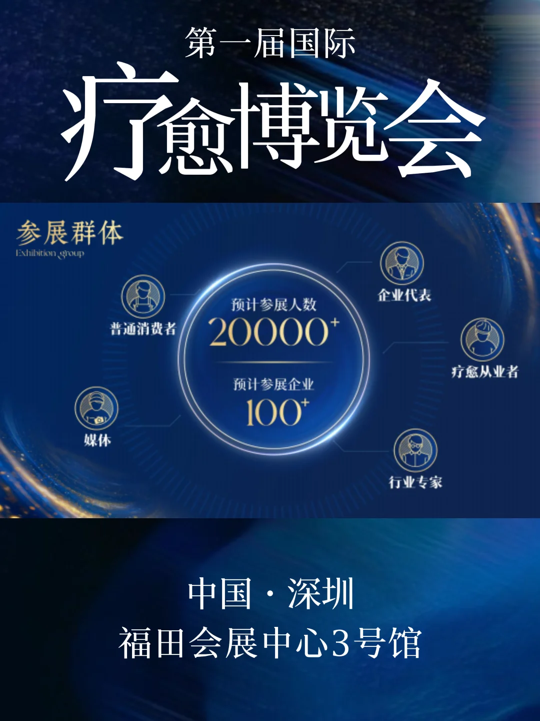 深圳首届疗愈博览会开启报名，限时领票啦！