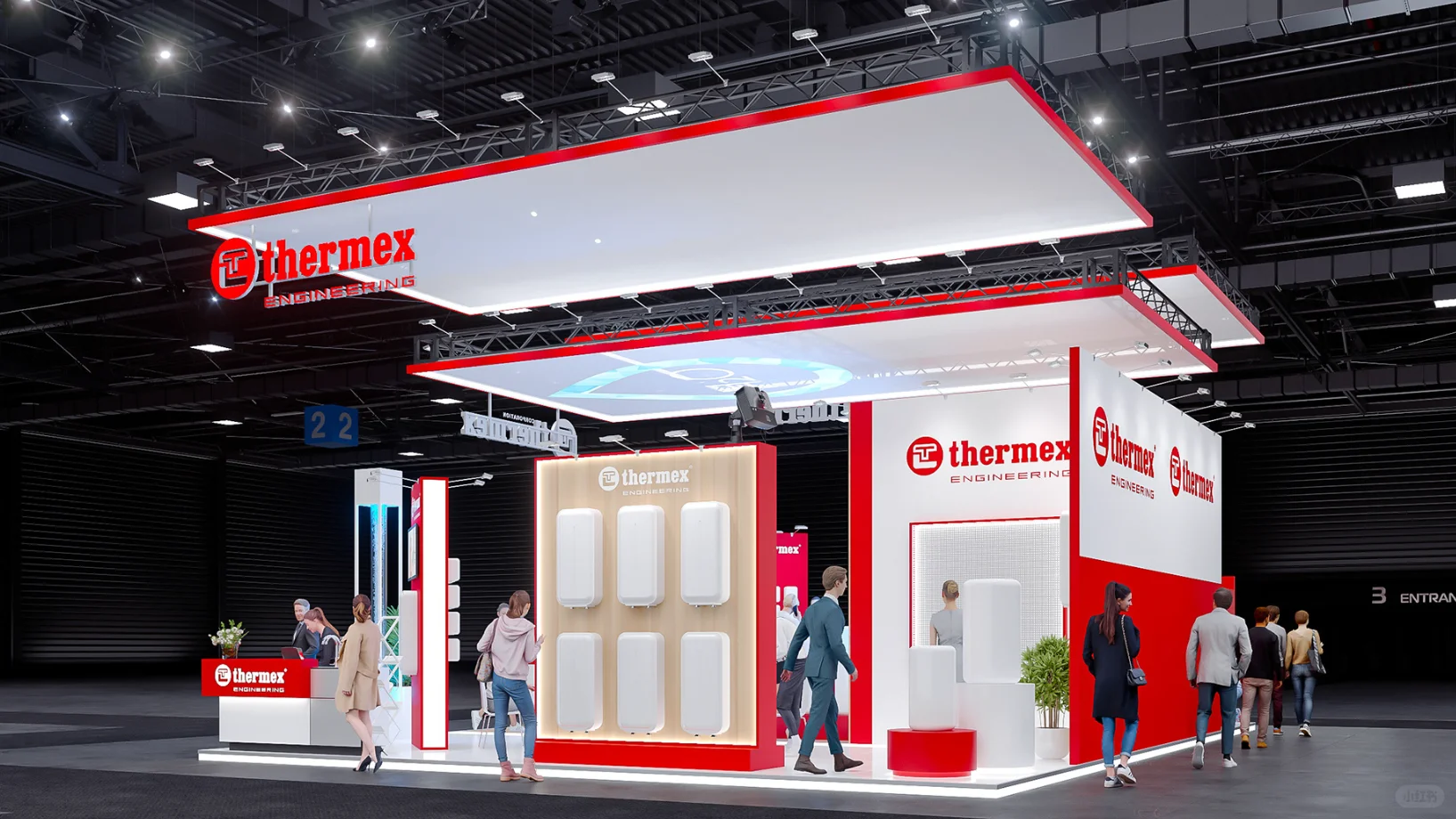 展会展台设计搭建 | 国际消费类电子展览会