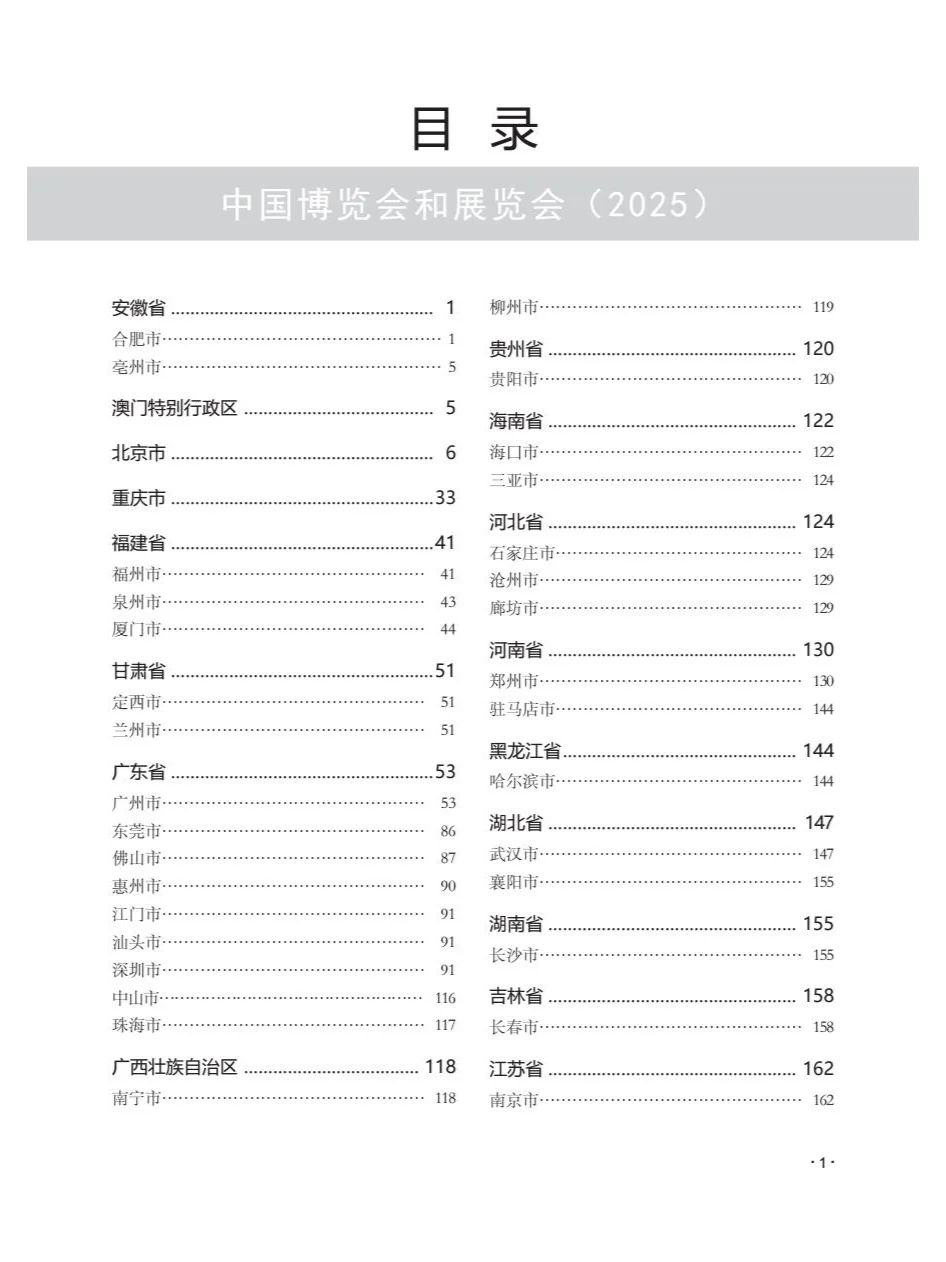2025中国博览会和展览会