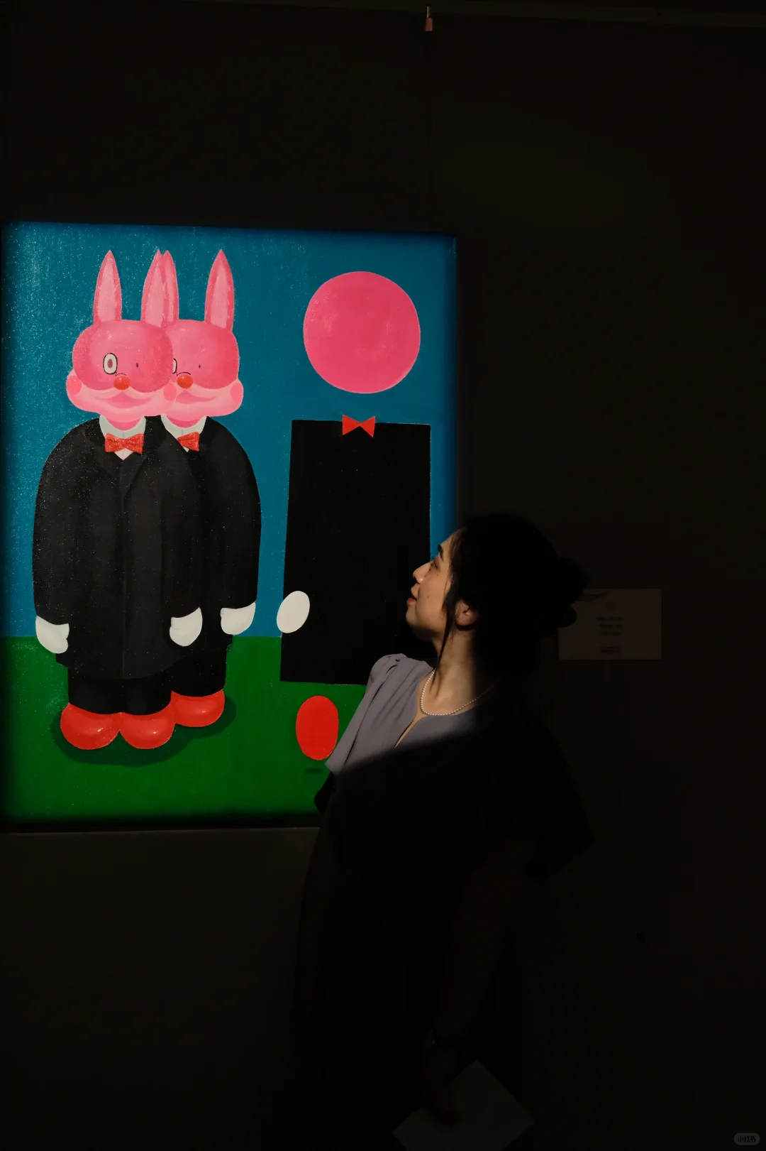 我估计去这看画展的都是去拍照的?