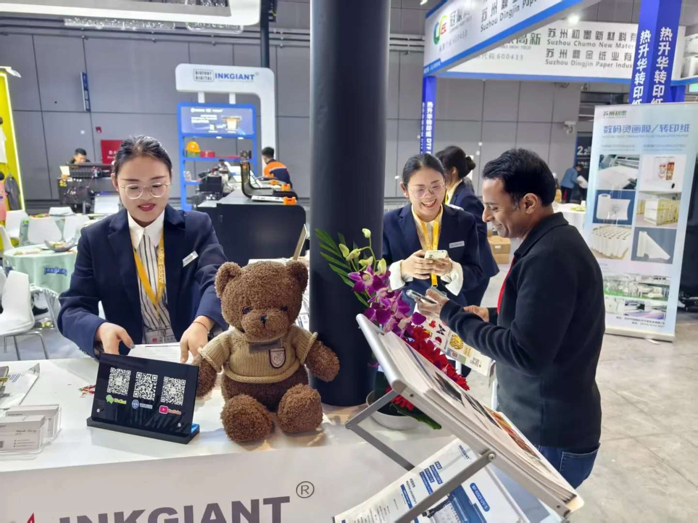 上海展会完美结束