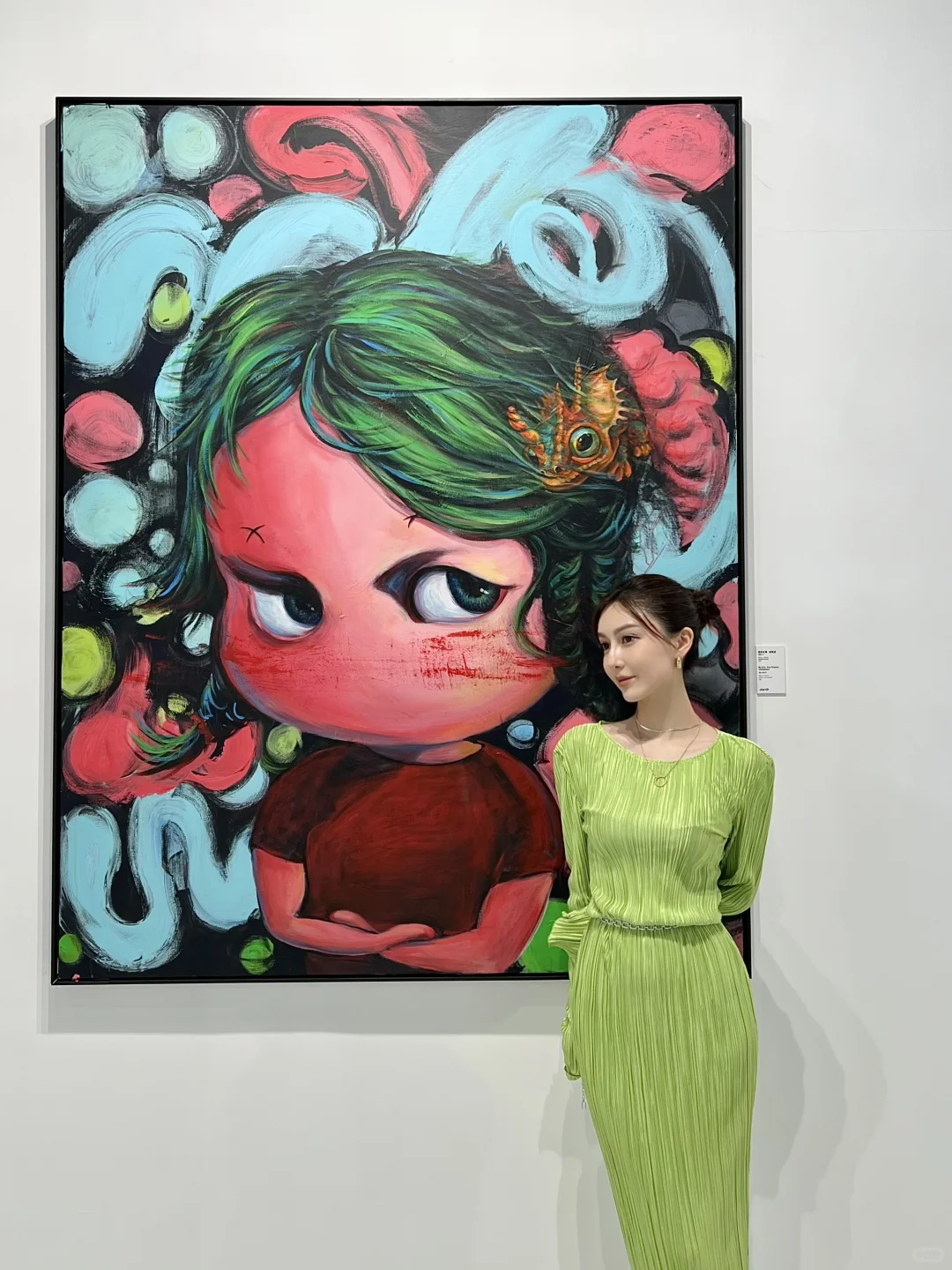 北京看展｜在艺博会偶遇“渤哥”和朱珠啦！