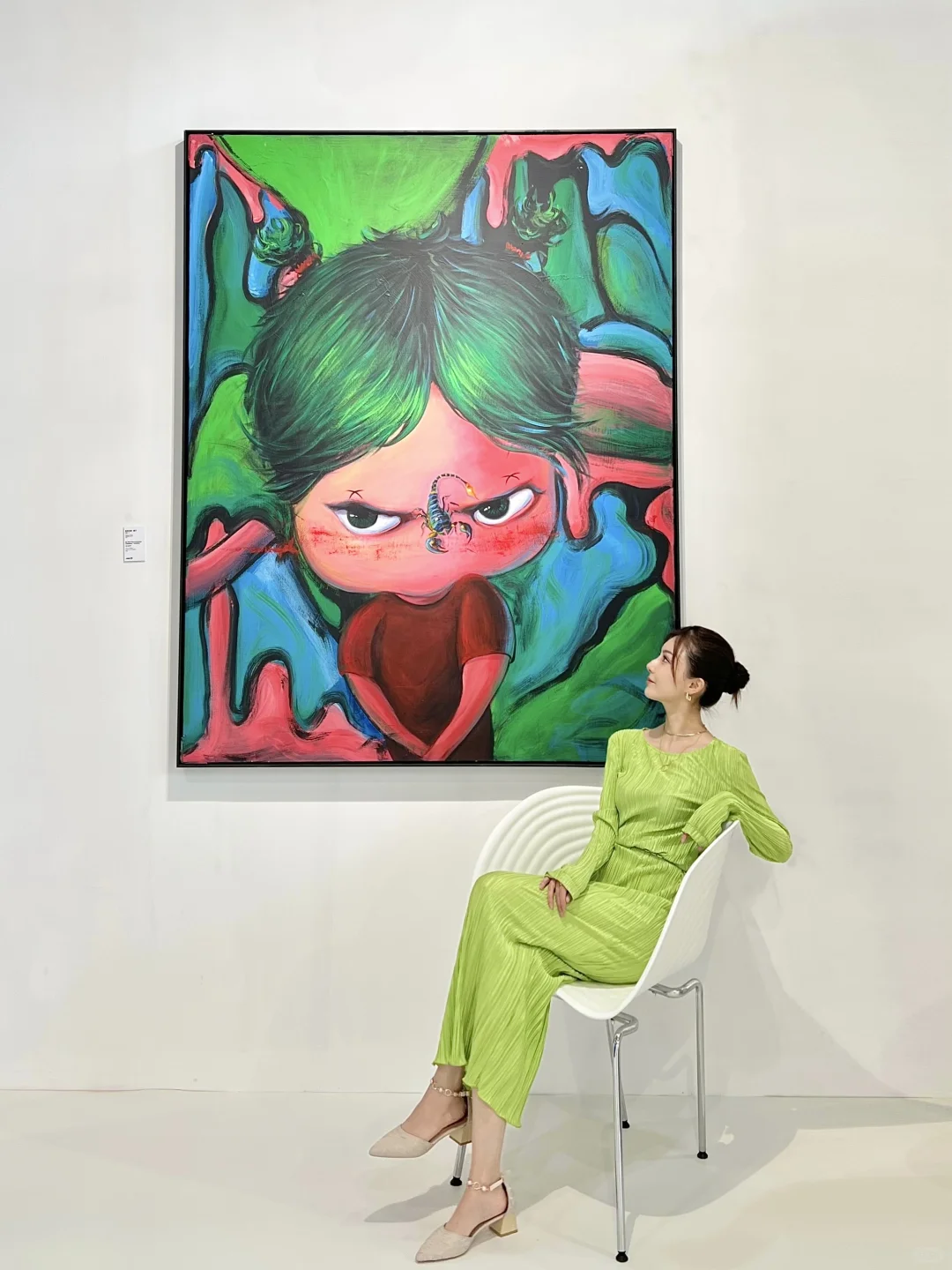 北京看展｜在艺博会偶遇“渤哥”和朱珠啦！