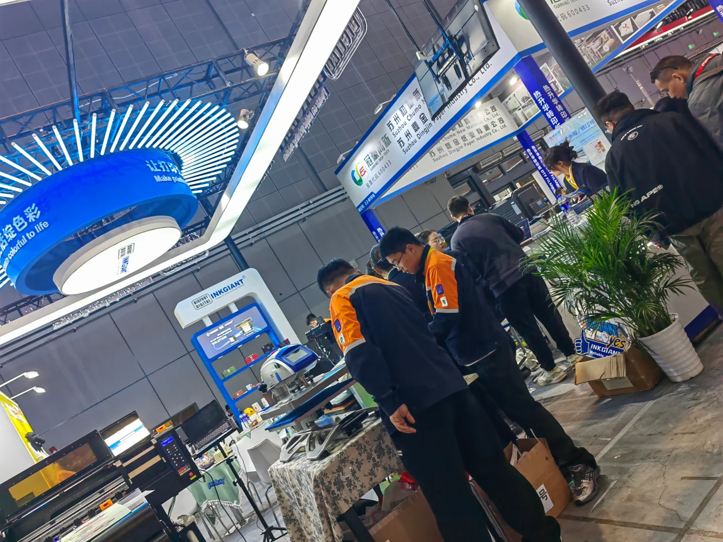 上海展会完美结束