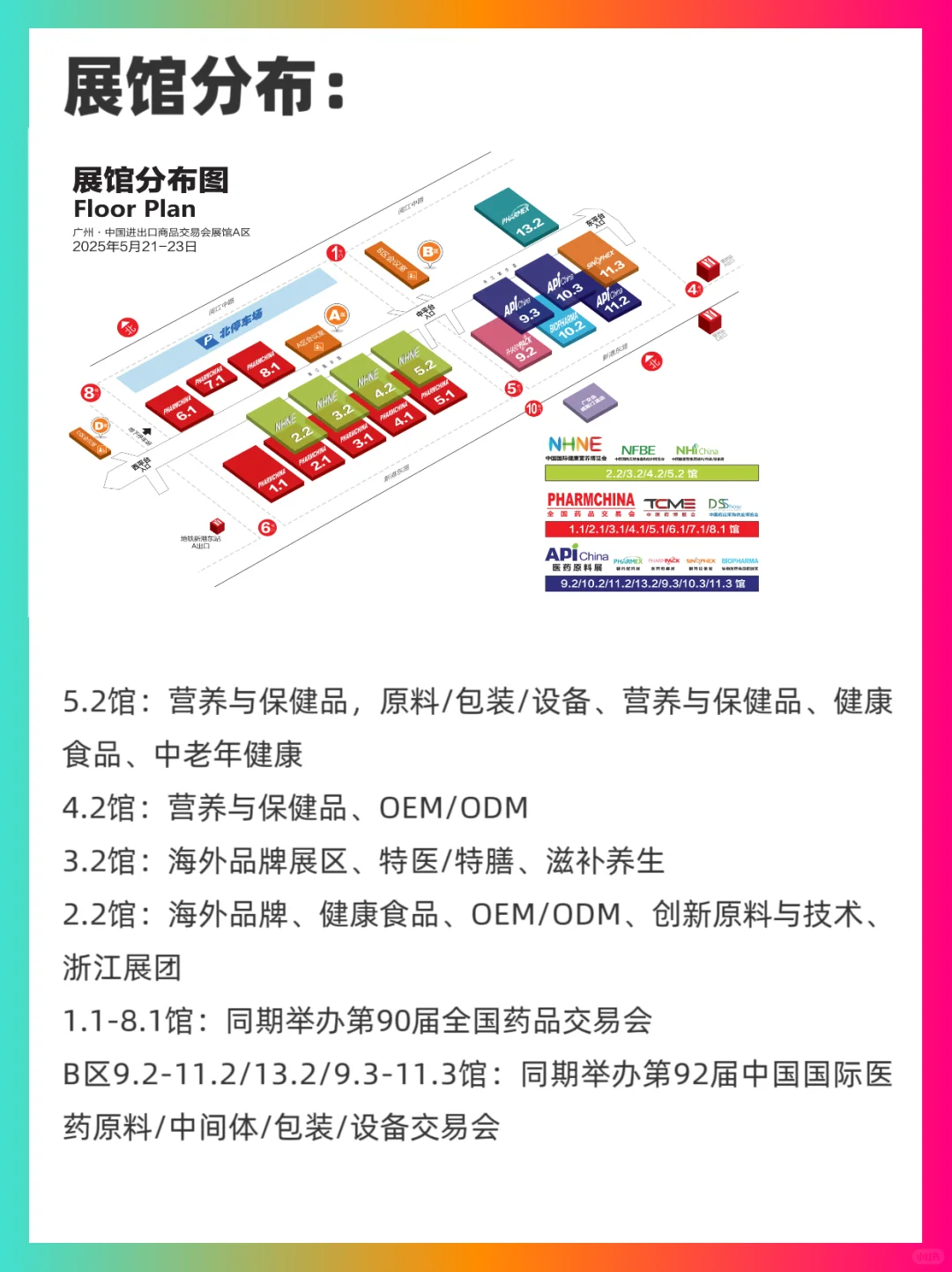 NHNE健康营养展-观展攻略