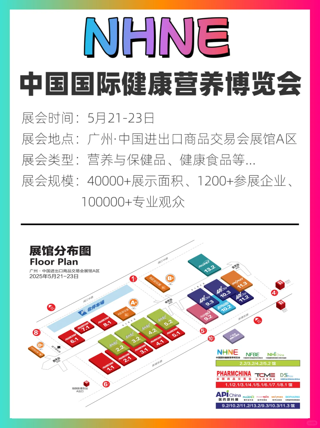 NHNE健康营养展-观展攻略