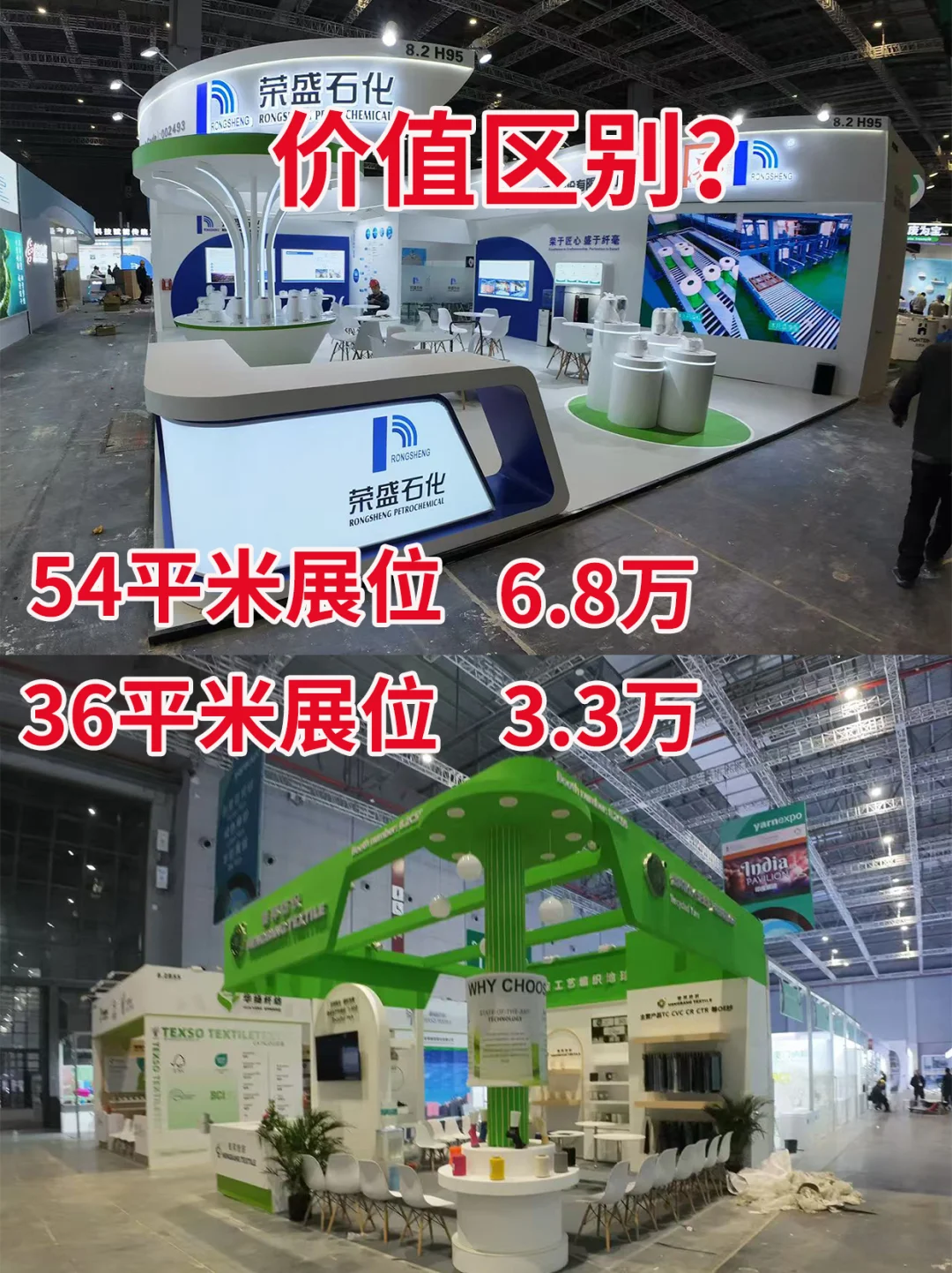 不同面积的展台价格到底有什么实质区别