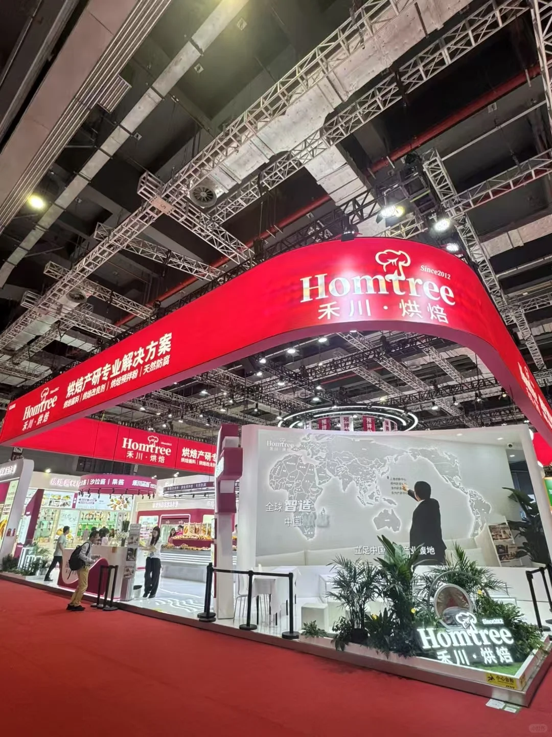 上海烘培展现场报道！展台设计展会现场