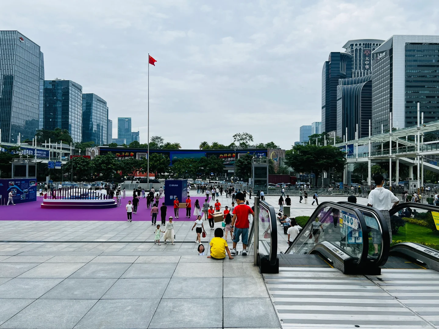 深圳漫游｜在会展中心看“福田中轴线”