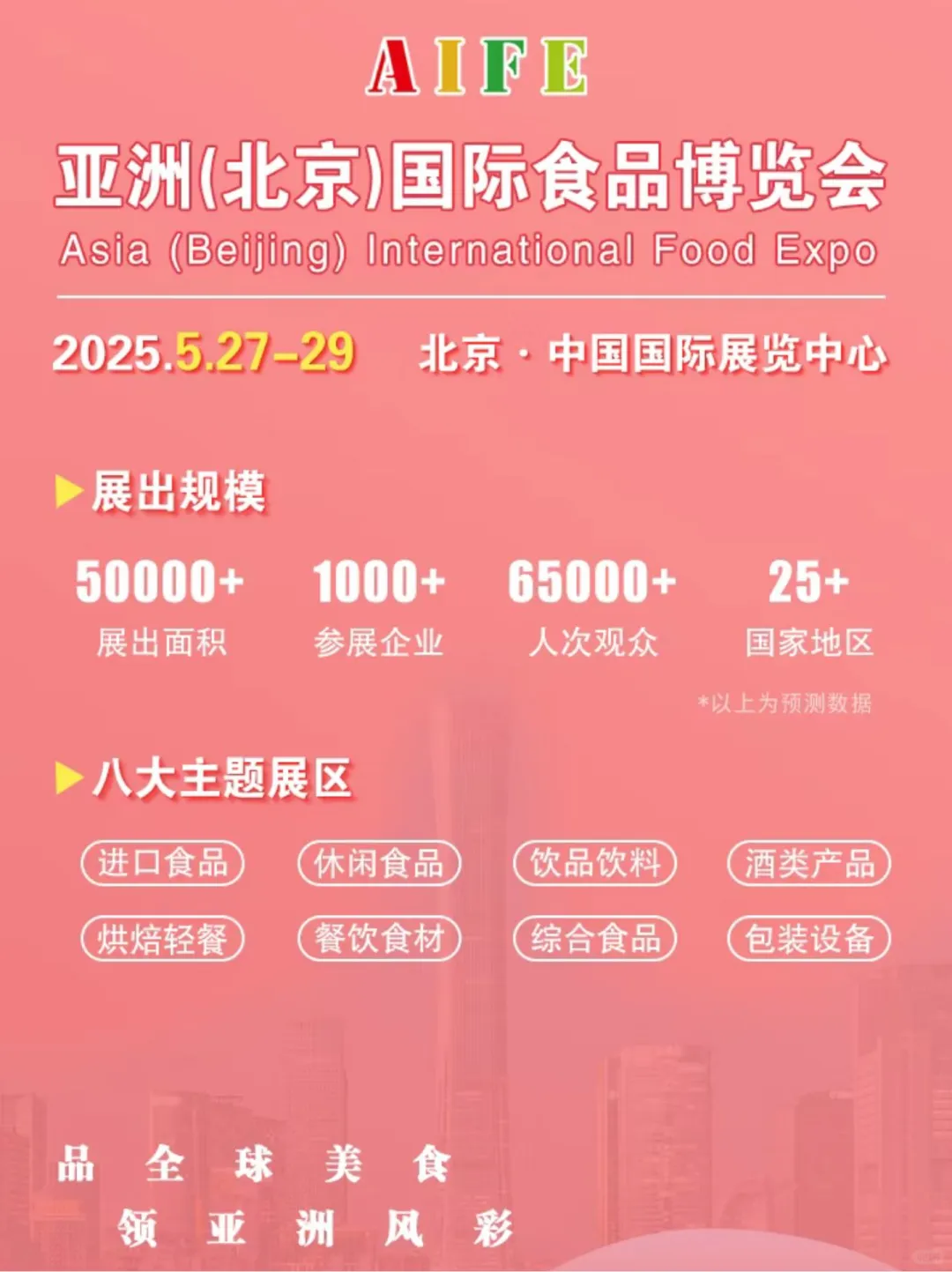 北京多个美食展会一起来啦?吃不完吃不完