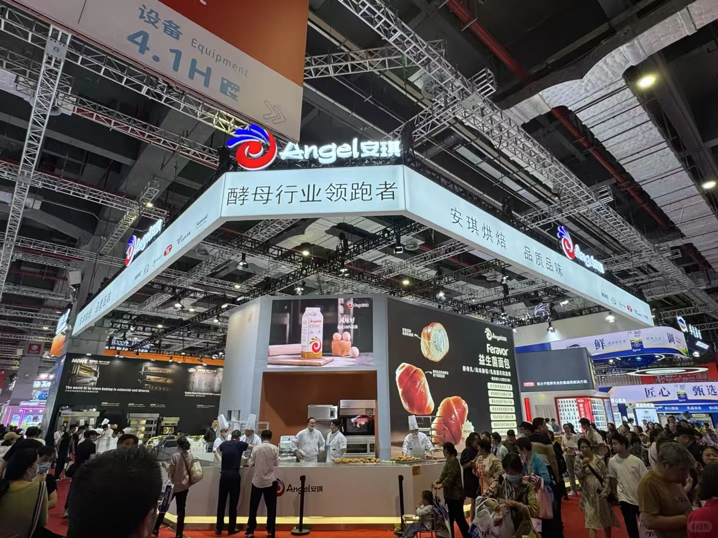上海烘培展现场报道！展台设计展会现场