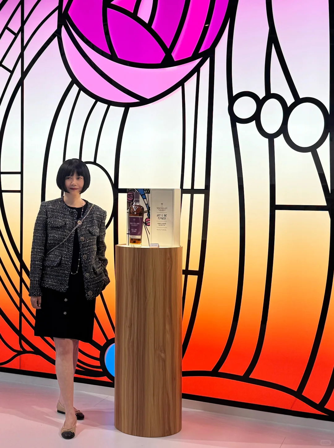 赶艺术大集,遇到申玲老师❤️