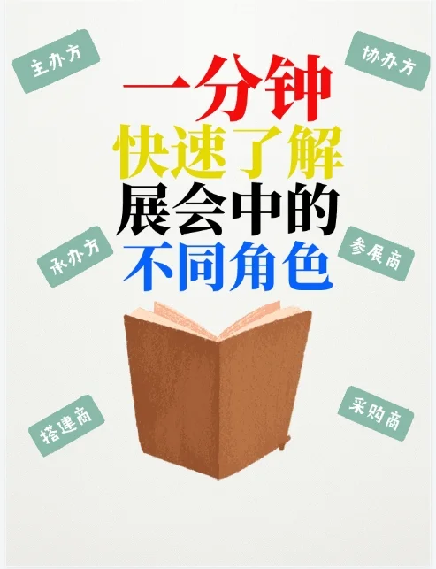 拒绝社死❌一分钟教会你展会中的不同角色