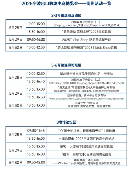 宁波出口跨境电商博览会，观展攻略！