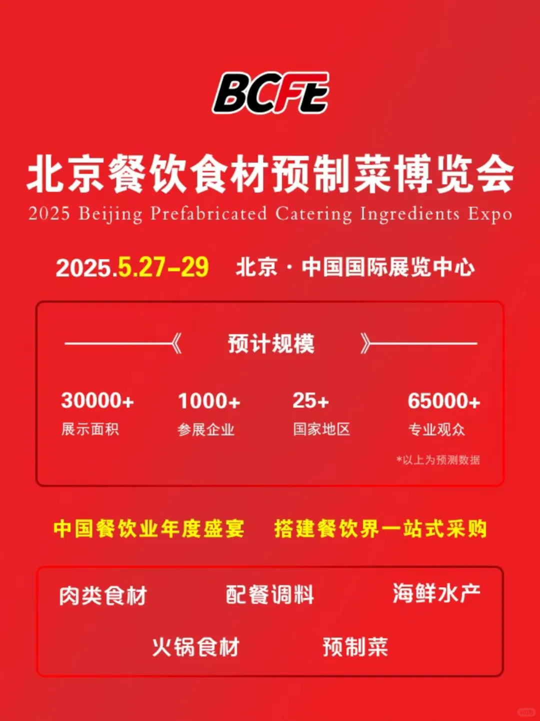 北京多个美食展会一起来啦?吃不完吃不完