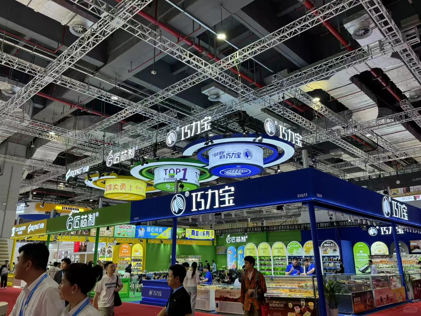 上海烘培展现场报道！展台设计展会现场