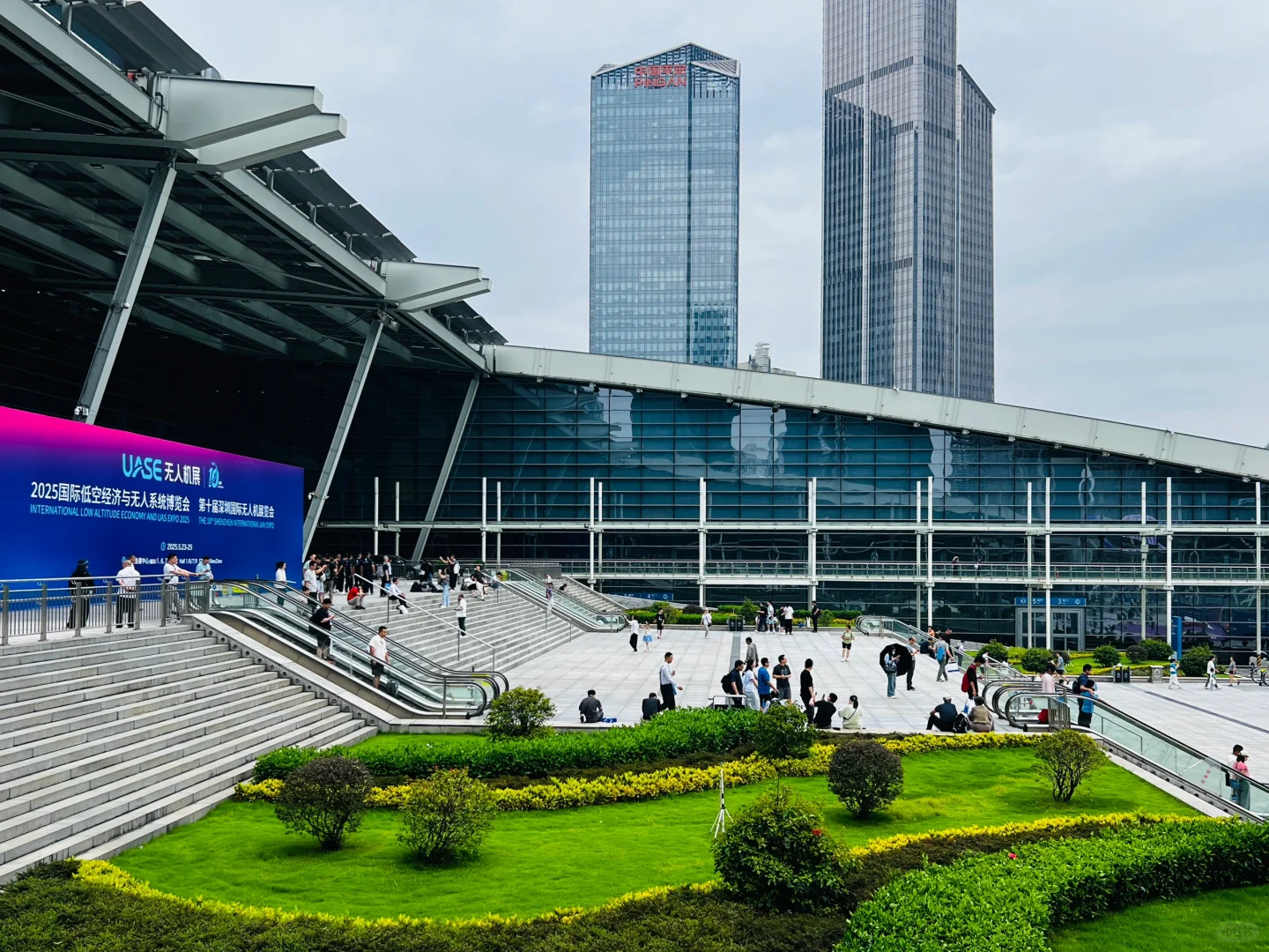 深圳漫游｜在会展中心看“福田中轴线”