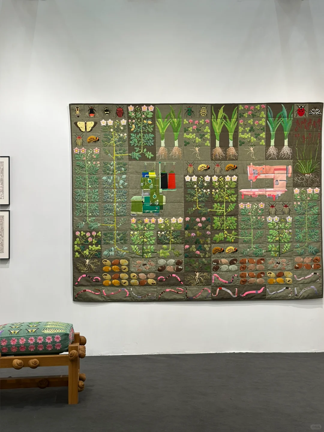 赶艺术大集,遇到申玲老师❤️