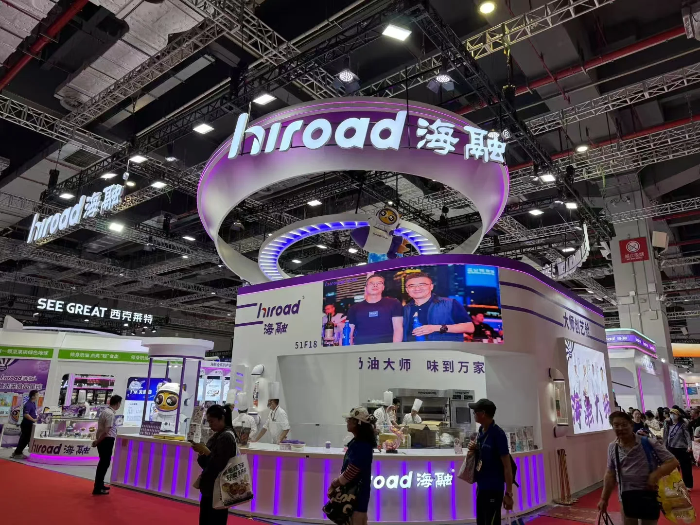 上海烘培展现场报道！展台设计展会现场