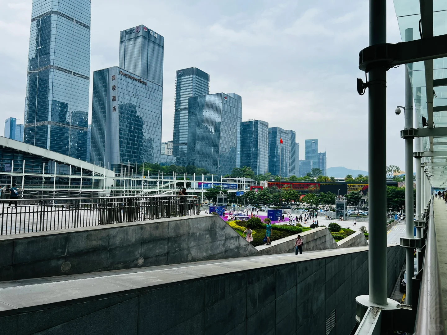 深圳漫游｜在会展中心看“福田中轴线”