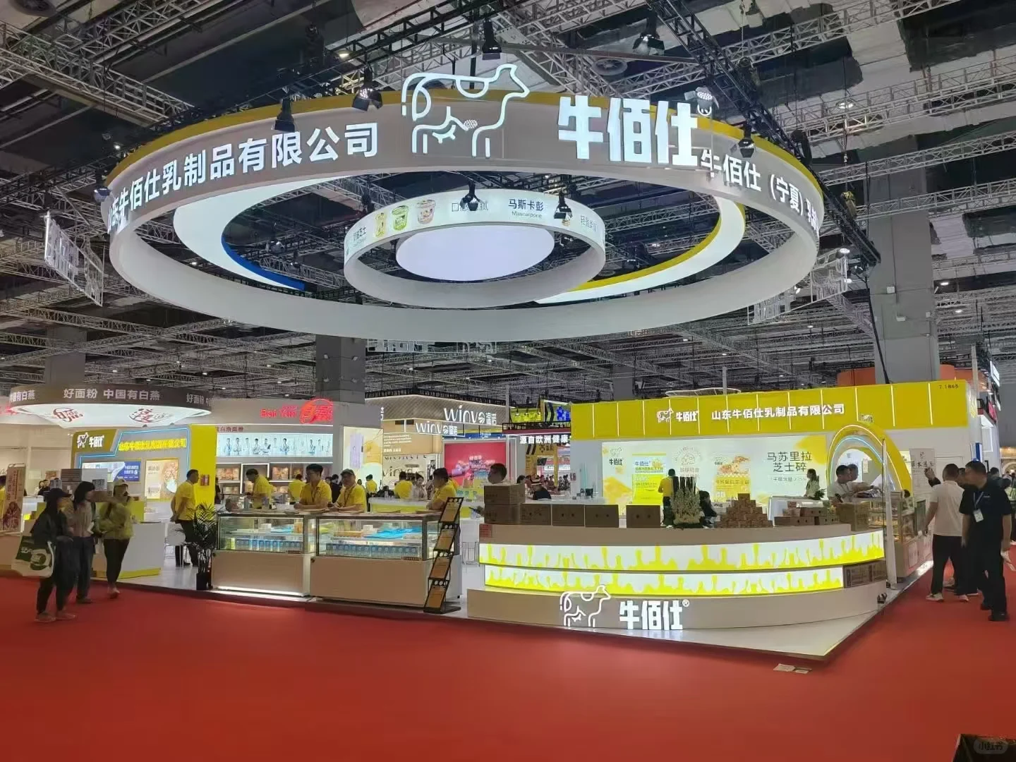 上海烘培展现场报道！展台设计展会现场