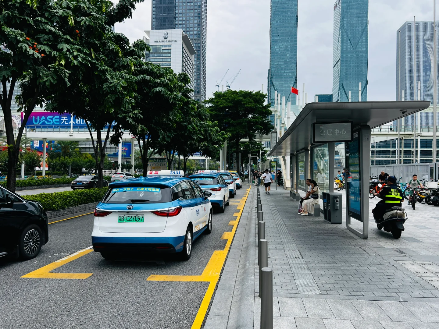 深圳漫游｜在会展中心看“福田中轴线”