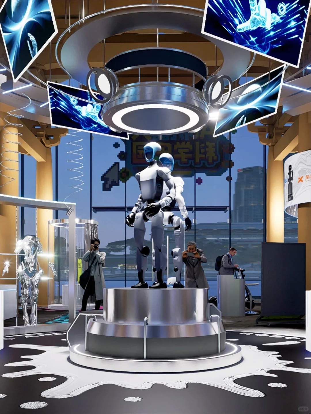 科技展新地标！———[六小龙机器人展厅设计]