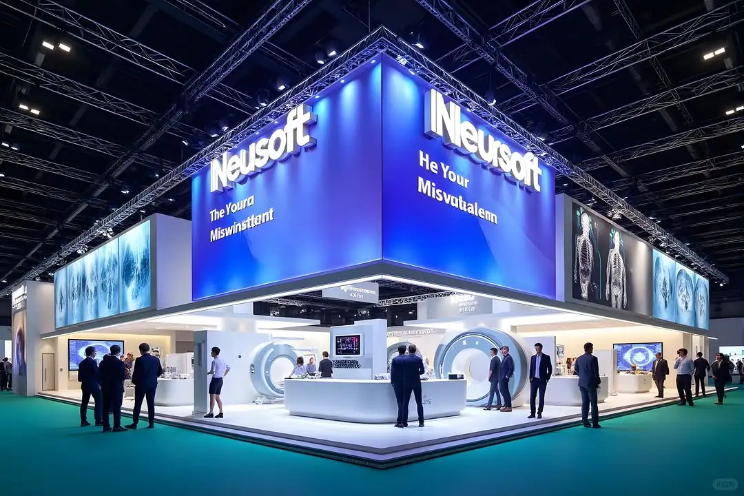 科技感爆棚的国外特装展位设计灵感