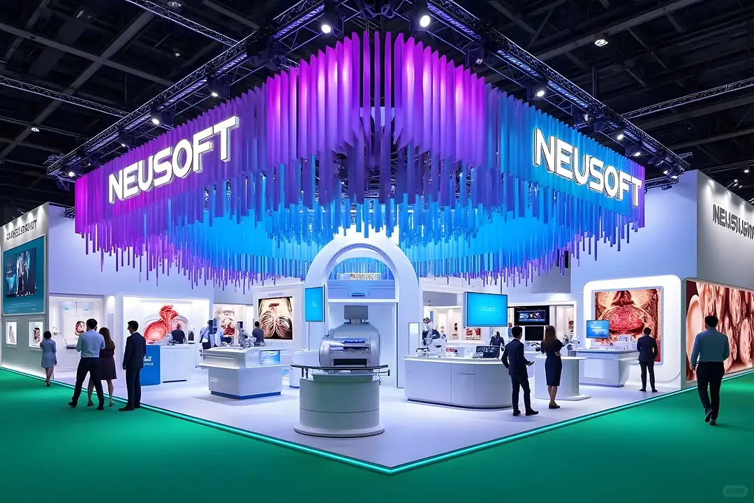 科技感爆棚的国外特装展位设计灵感