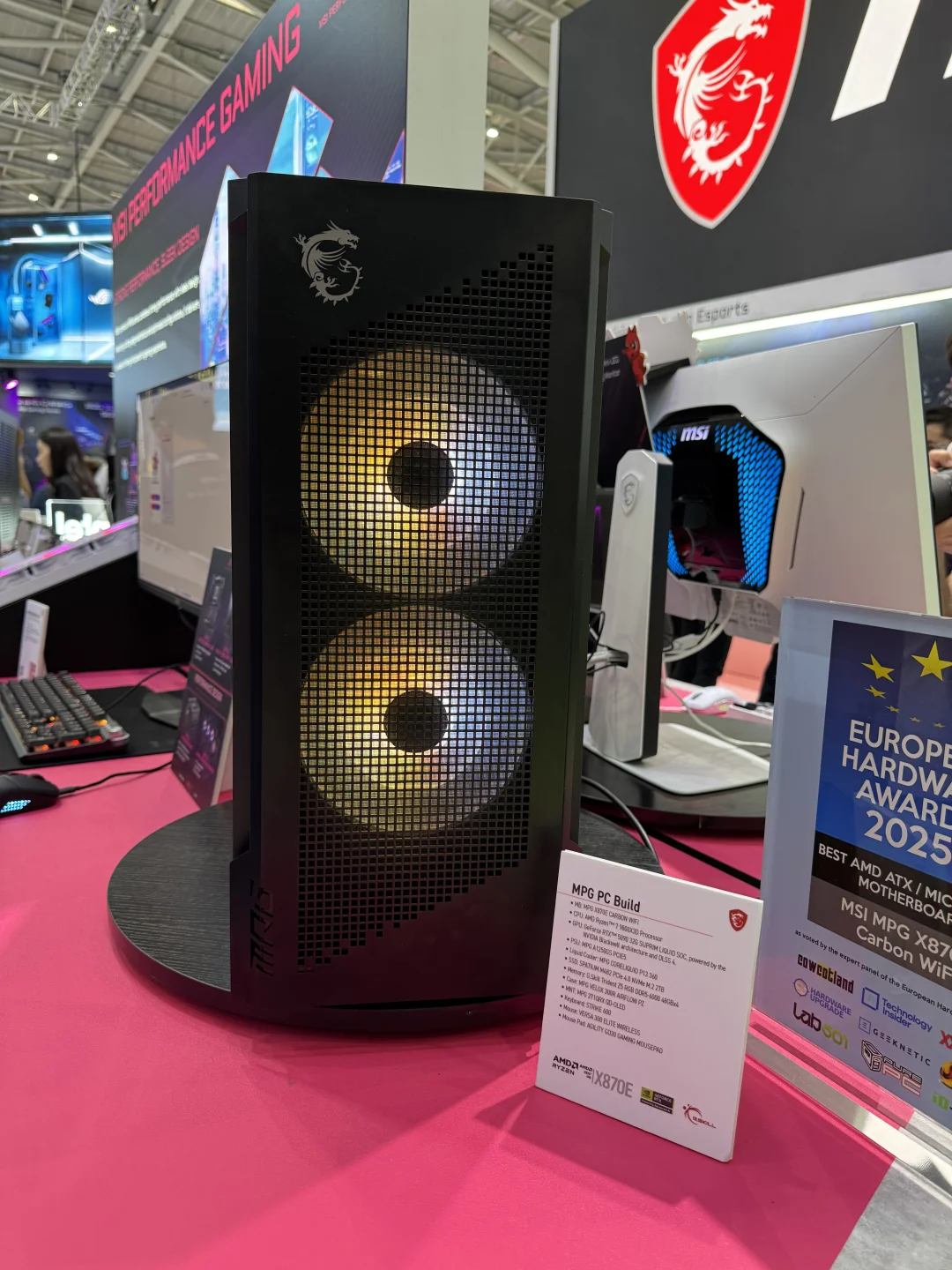 2025 年台北国际电脑展 | 微星展台实拍