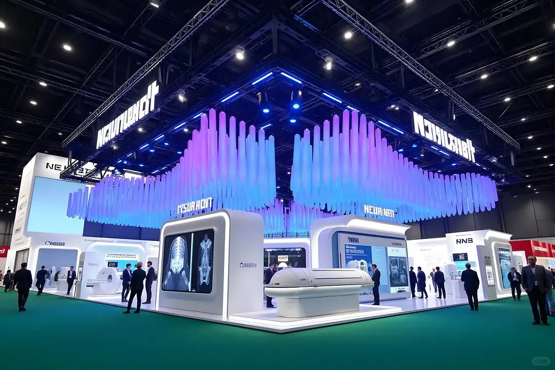 科技感爆棚的国外特装展位设计灵感
